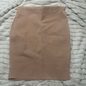 Express Women's Tan Pencil Skirt